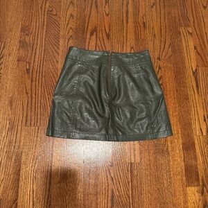Free people zip up skirt